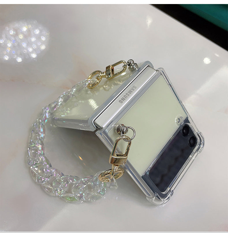 Bracelet Hand Chain case For Samsung Galaxy Z Flip Series