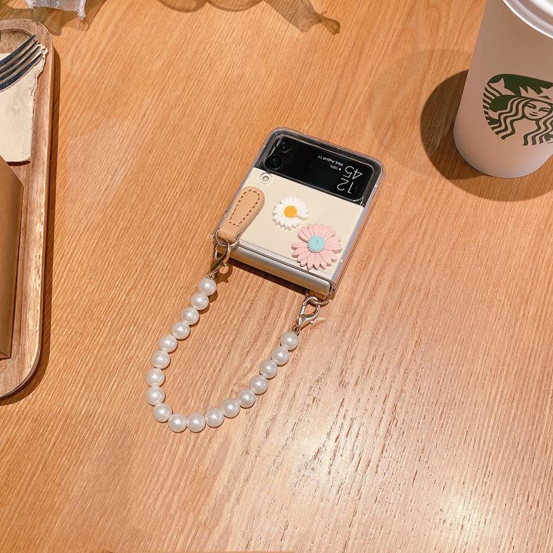 Flower Bracelet Phone Case For Samsung Galaxy Z Flip