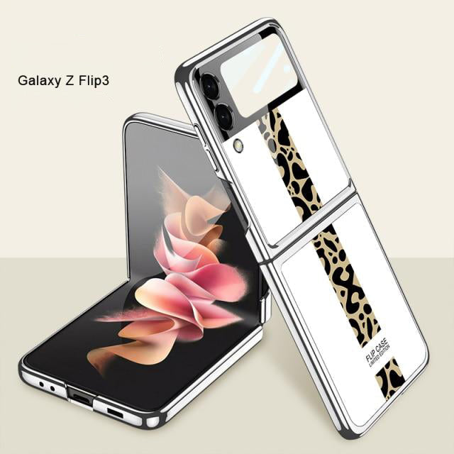 Luxury Marble Case For Z Flip Series