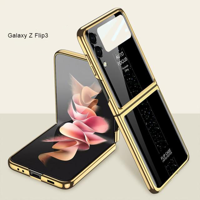 Luxury Marble Case For Z Flip Series