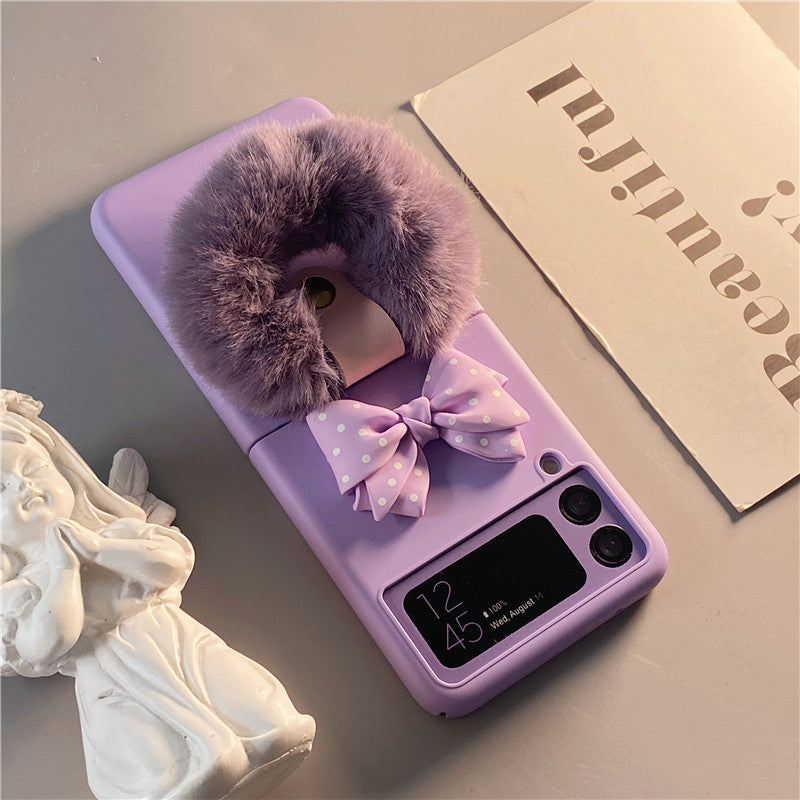Purple Case For Samsung Z Flip Series