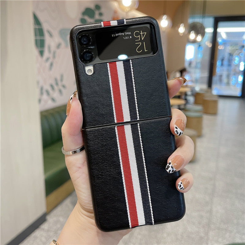Fashion stripe Case for Samsung Galaxy Z Flip Series