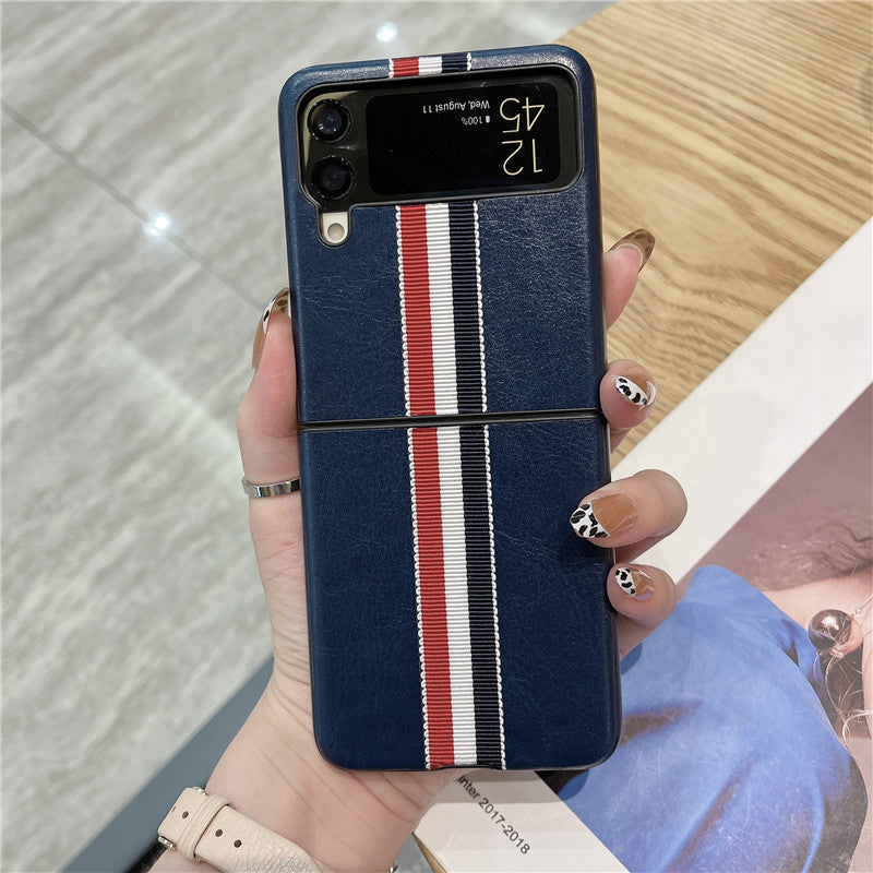 Fashion stripe Case for Samsung Galaxy Z Flip Series