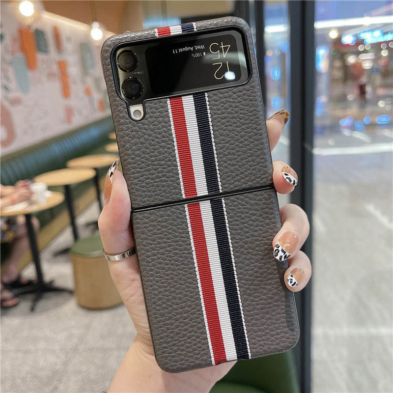 Fashion stripe Case for Samsung Galaxy Z Flip Series