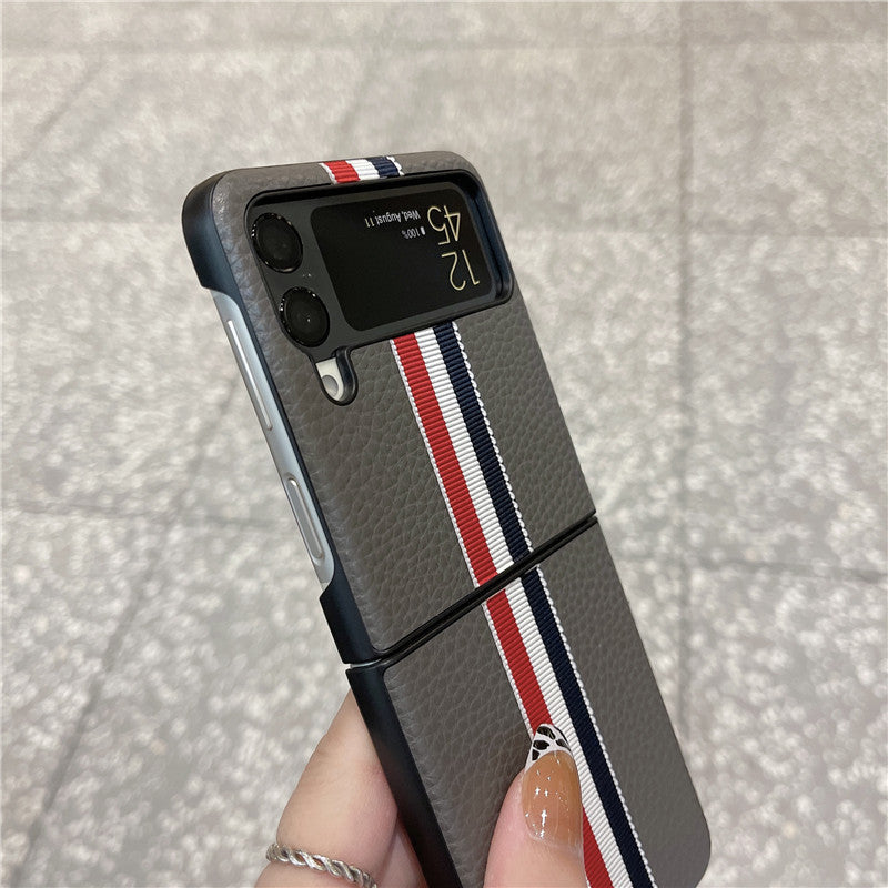 Fashion stripe Case for Samsung Galaxy Z Flip Series