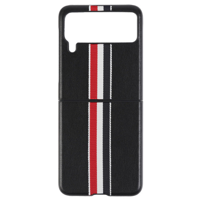 Fashion stripe Case for Samsung Galaxy Z Flip Series