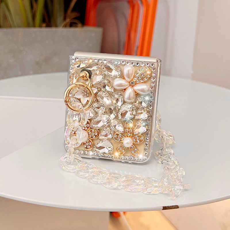Bracelet Diamond Case For Samsung Galaxy Z Flip Series