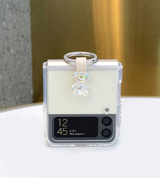 Colorful bear is suitable for Samsung Z Flip Series