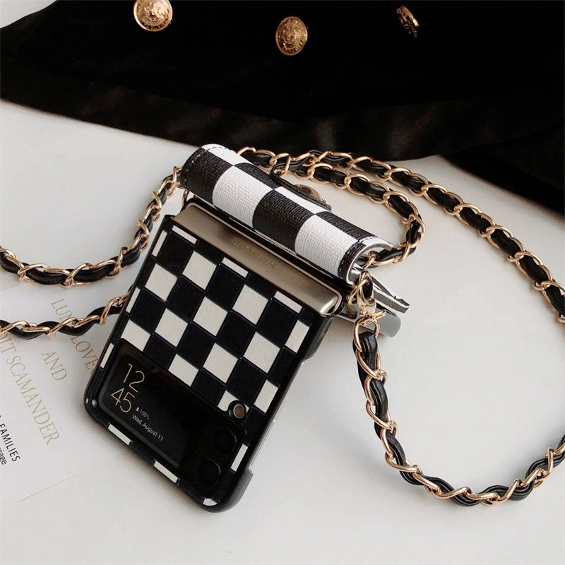 Girl Crossbody Case For Samsung Galaxy Z Flip Series