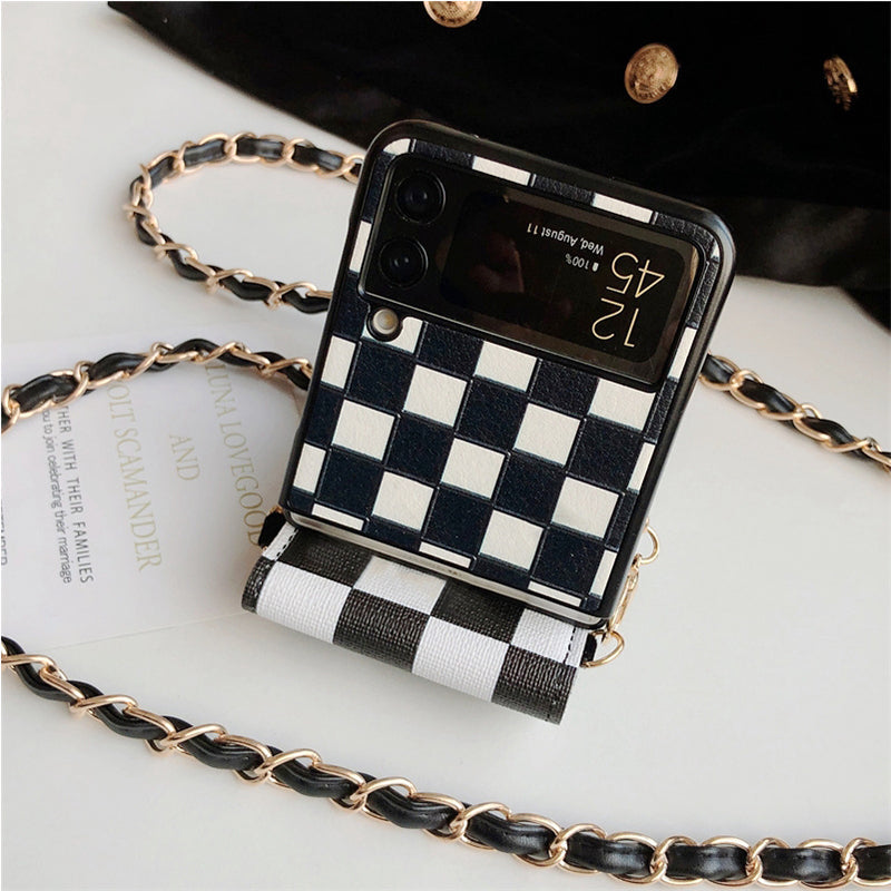 Girl Crossbody Case For Samsung Galaxy Z Flip Series