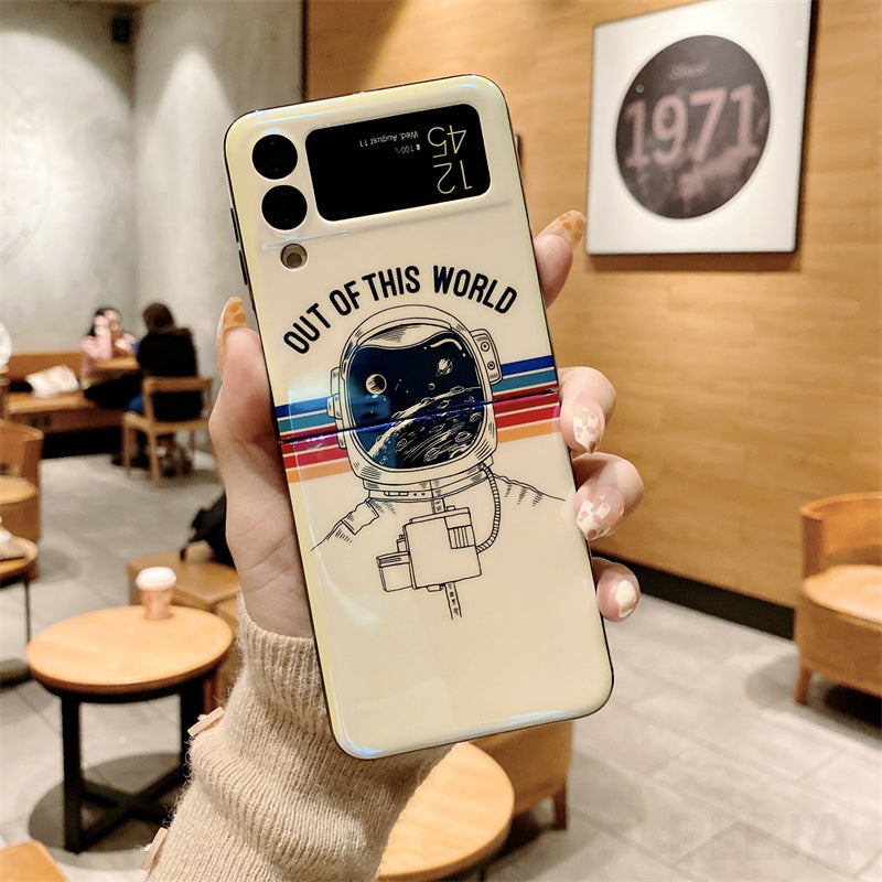 Astronaut Monkey Case For Samsung Galaxy Z Flip Series