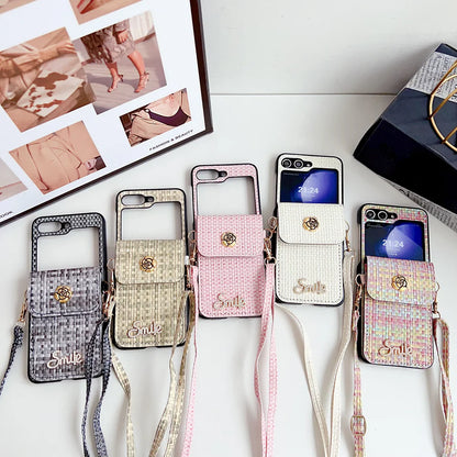 Chic Crossbody Phone Case with Wallet & Strap