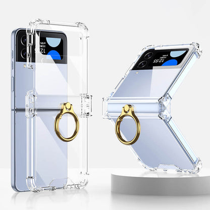 Airbag Ring Hinge Case For Samsung Galaxy Z Flip 4