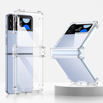 Airbag Ring Hinge Case For Samsung Galaxy Z Flip 4