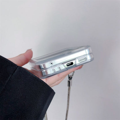 Cute Cartoon Mirror Case For Samsung Galaxy Z Flip