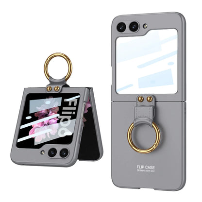 Ultra Thin Case with Ring Holder for Samsung Galaxy Z Flip 7 & 6