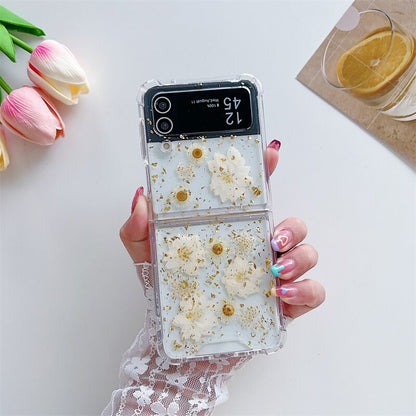 Bling Colorful Flower Case for Samsung Galaxy Z Flip