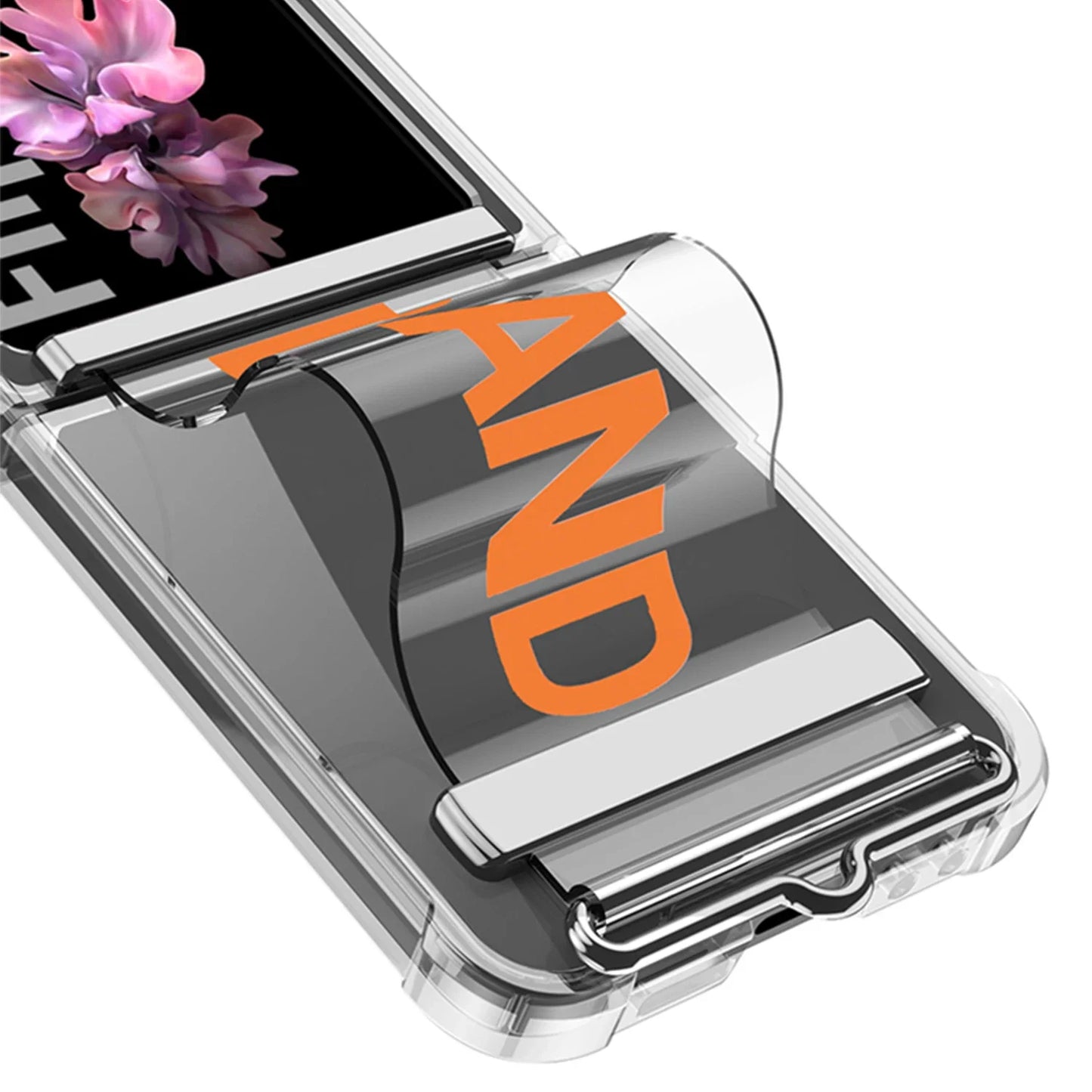 Transparent Shockproof Case for Samsung Galaxy Z Flip 7 & 6