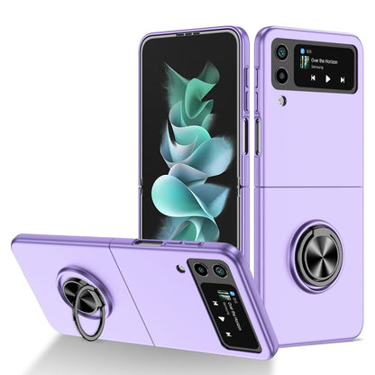 Ultra Thin Case with Magnetic Ring Bracket for Samsung Galaxy Z Flip