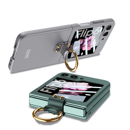 Ultra Thin Case with Ring Holder for Samsung Galaxy Z Flip 7 & 6