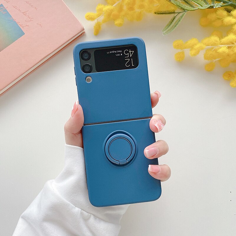 Case with Magnetic Ring Holder for Samsung Galaxy Z Flip Series