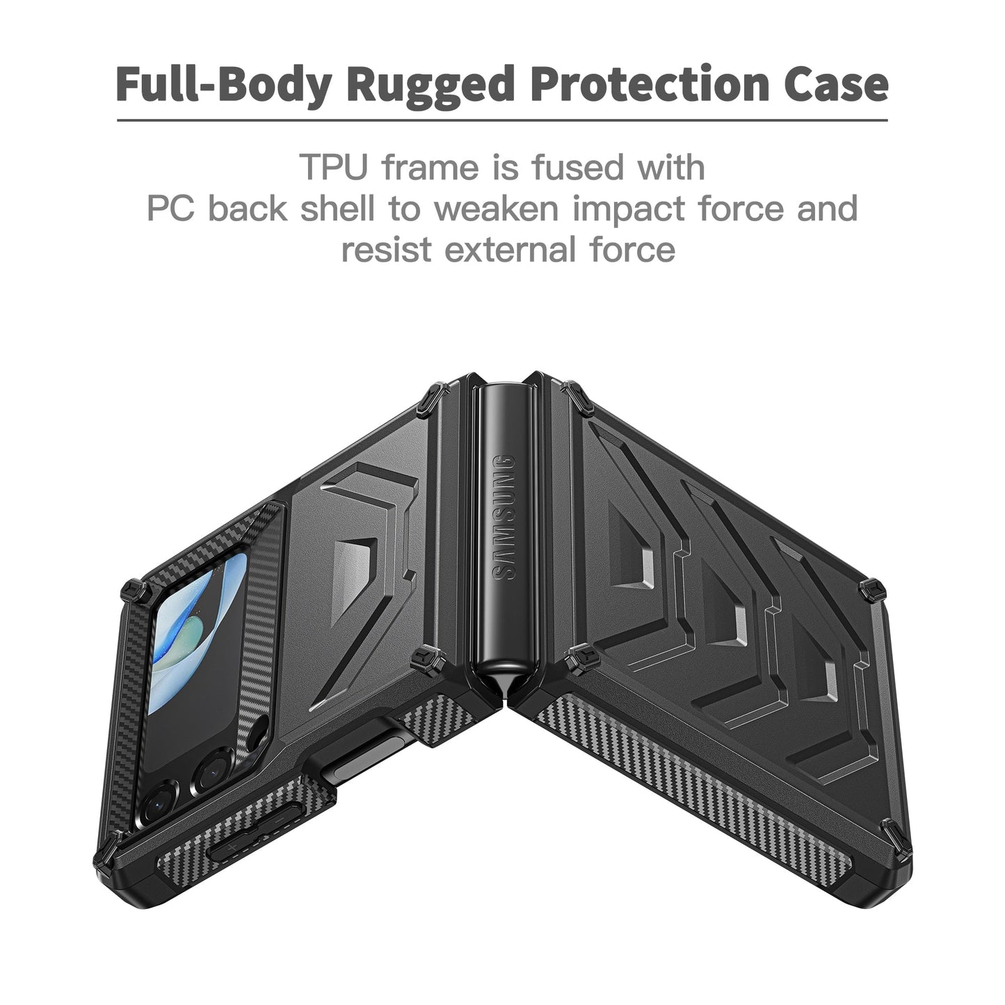 Shockproof Armor Case For Samsung Galaxy Z Flip Series