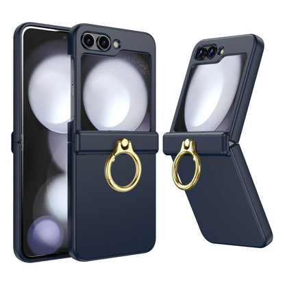 Shockproof Matte Case with Ring Holder For Samsung Galaxy Z Flip