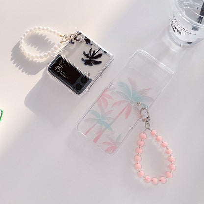 Simplicity Coconut Tree Phone Case For Samsung Galaxy Z Flip Series
