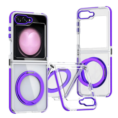 Transparent Shockproof Caase with Ring Holder for Samsung Galaxy Z Flip 7 & 6