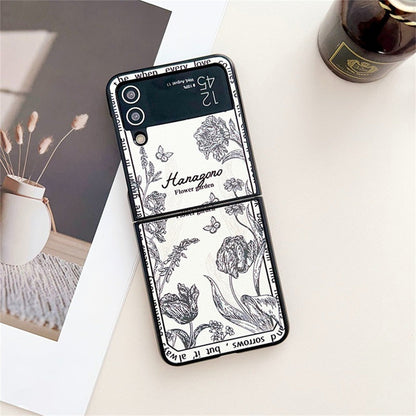 Retro Rose Case for Samsung Galaxy Z Flip