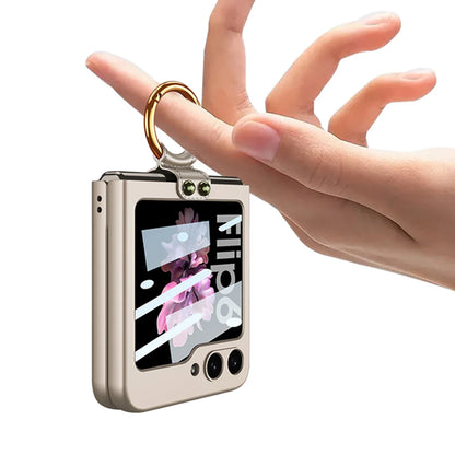 Ultra Thin Case with Ring Holder for Samsung Galaxy Z Flip 7 & 6