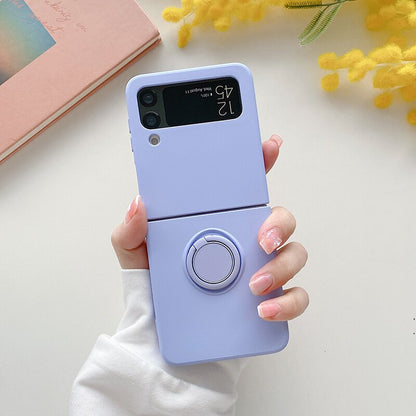Case with Magnetic Ring Holder for Samsung Galaxy Z Flip Series
