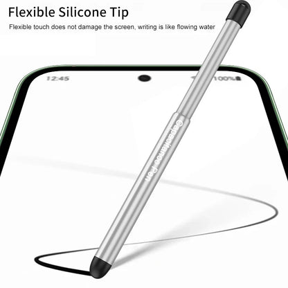 Magnetic Hinge Protection Case With Touch Pen For Galaxy Z Flip
