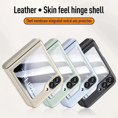 Shockproof Leather Case For Samsung Galaxy Z Flip Series
