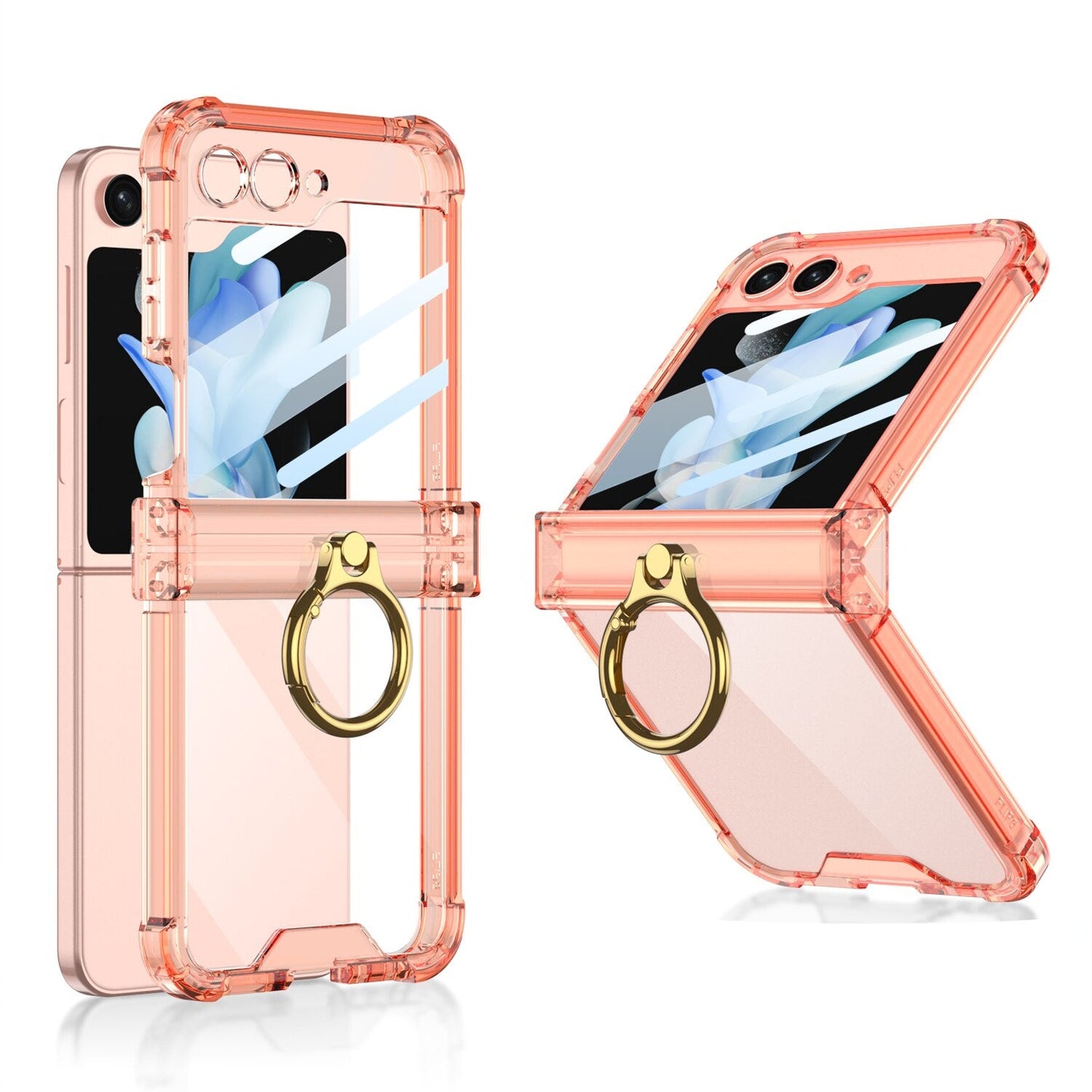 Luxury Hard Case With Ring for Samsung Galaxy Z Flip