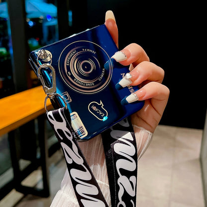 Blu Ray Camera Case With Lanyard For Samsung Galaxy Z Flip Series
