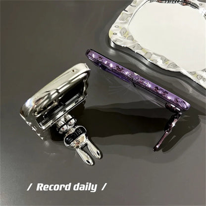 Rabbit Stand Wave Case for Samsung Galaxy Z Flip 7&6