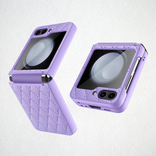 Shockproof Leather Case for Samsung Galaxy Z Flip 6 & 7