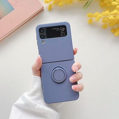 Case with Magnetic Ring Holder for Samsung Galaxy Z Flip Series