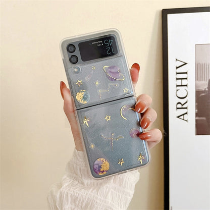 Cute 3D Stars Case For Samsung Galaxy Z Flip