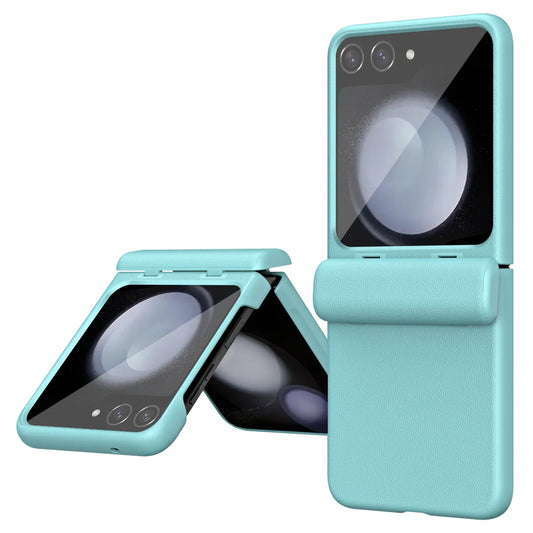 Hinge Protection Leather Case For Samsung Galaxy Z Flip Series