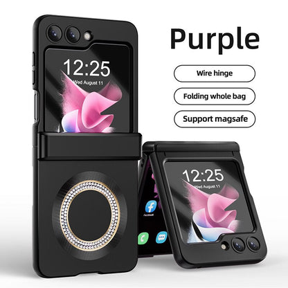 Magsafe Matte Magnetic Wireless Charging Case For Samsung Galaxy Z Flip Series