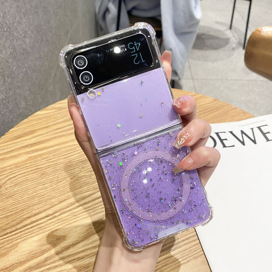 Luxury Magnetic Case For Samsung Galaxy Z Flip 4 3