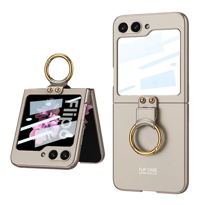 Ultra Thin Case with Ring Holder for Samsung Galaxy Z Flip 7 & 6