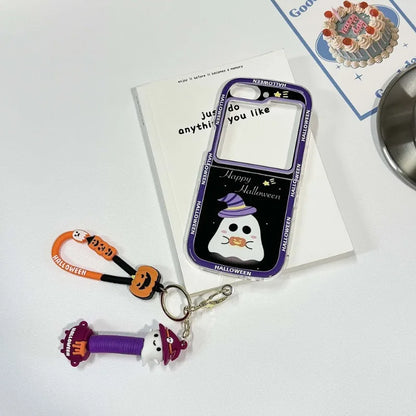 Happy Halloween Ghost Case for Samsung Galaxy Z Flip 4/5/6/7