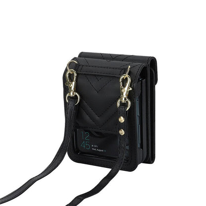 Luxury Crossbody Wallet Case for Samsung Galaxy Z Flip Series