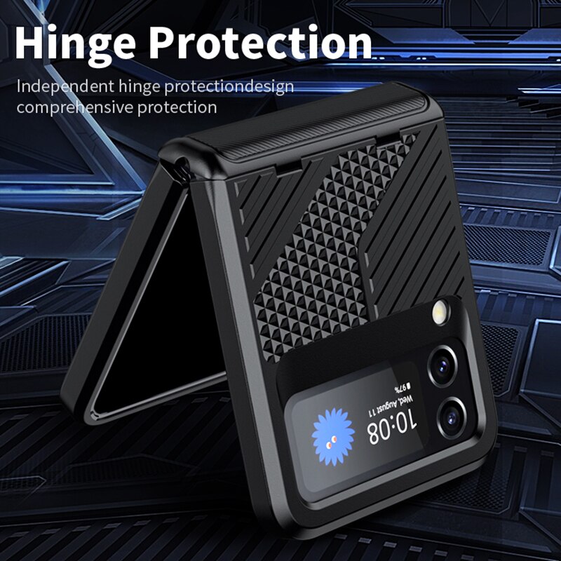Shockproof Armor Case Hinge Protective Cover For Samsung Galaxy Z Flip Series
