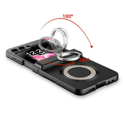Magnetic Wireless Charging Case with Bracket For Samsung Galaxy Z Flip Series