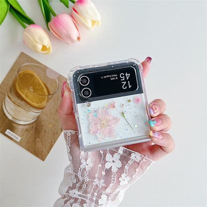 Bling Colorful Flower Case for Samsung Galaxy Z Flip