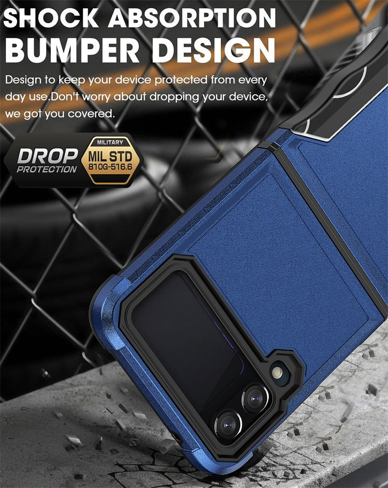Shockproof Armor Galaxy Z Flip Series Case